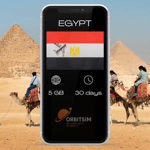Egypt | 5GB for 30 days | Mobile Data eSIM | Fast Delivery