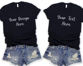 Maglietta con testo o foto personalizzati, maglietta con design personalizzato, t-shirt con logo personalizzato, la tua maglietta con design