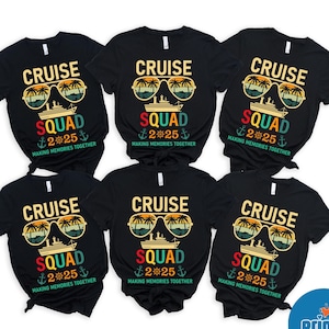 Cruise Squad 2025 Shirt, Cruise Squad Shirt, Cruise Crew 2025 Shirts, Cruise Crew Shirts, Custom Family Cruise Shirts, Funny Cruise Shirts