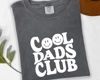 Maglietta Comfort Colors Cool Dads Club, Maglietta divertente per papà, Maglietta "Il miglior papà di sempre", Maglietta divertente per marito, Maglietta per papà, Futuro papà, Idea regalo per papà