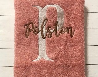 Monogram Hand Towel-Personalized Hand Towels-Hand Towel-Towels- Monogram Towels-Bathroom Towels- Wedding Gifts- Bridal Shower Gift