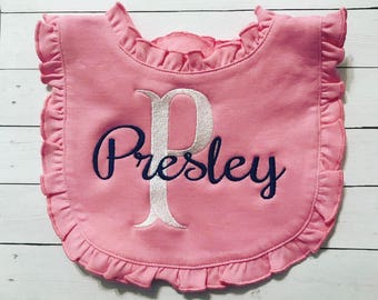 custom baby bibs embroidered