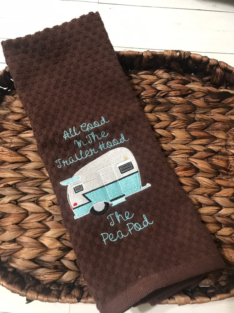 Kitchen Hand TowelCamping Hand Towel RV Towels Monogram Etsy