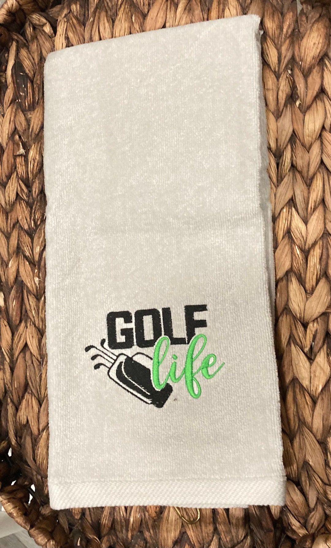 Golf Life Golf Towel Golf Towel Gifts for Golfer Golf Etsy