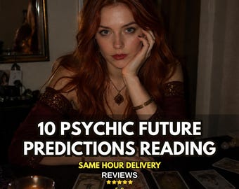 10 paranormale toekomstvoorspellingen | Tarotlezen op hetzelfde uur, nauwkeurige waarzeggerij, blinde tarotlezen, paranormaal inzicht en spirituele begeleiding