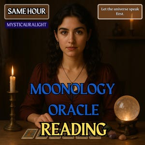 Moonologie Orakel lesen | Keine Fragen gestellt | Vollmond-Neumond Anleitung | Schneller & Detaillierter Einblick
