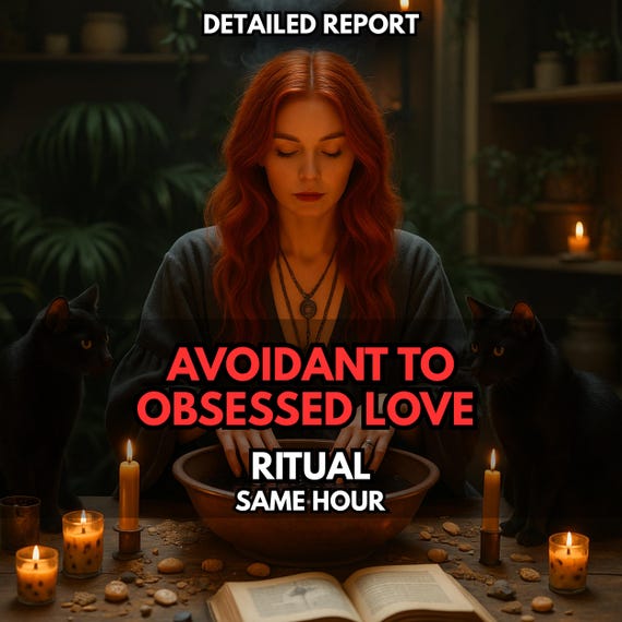 Avoidant to Obsessed Love Ritual Psychic Reading for Emotional Distance Cold Behavior and Connection Shift