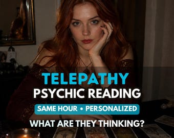 Puede incluir: Una persona con cabello largo color caoba viste una blusa roja oscura de hombros descubiertos con adornos dorados. Texto: @MYSTICAURALIGHT, TELEPATHY PSYCHIC READING, SAME HOUR • PERSONALIZED, WHAT ARE THEY THINKING? Varias cartas de tarot sobre una mesa.
