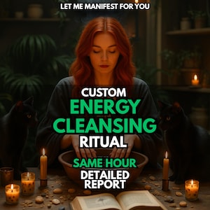 Rituel Purifiant Énergétique Personnalisé | Supprimer toutes les mauvaises énergies et les obstacles | Même heure | Guérison spirituelle personnalisée