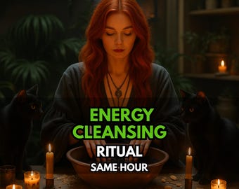 Custom Energy Cleansing Ritual | Remove All Bad Energies & Obstacles | Same Hour | Personalized Spiritual Healing