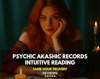 Akashic Records Intuitive Reading | No Tools Mediumship | Same Hour Clairvoyance & Soul Path Insight