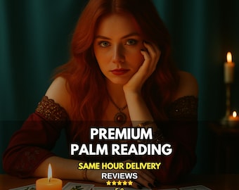 Same Hour Palm Reading: Personalized Psychic Hand Analysis