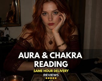 Lecture d'aura à la même heure : analyse intuitive des chakras et analyse de l'énergie
