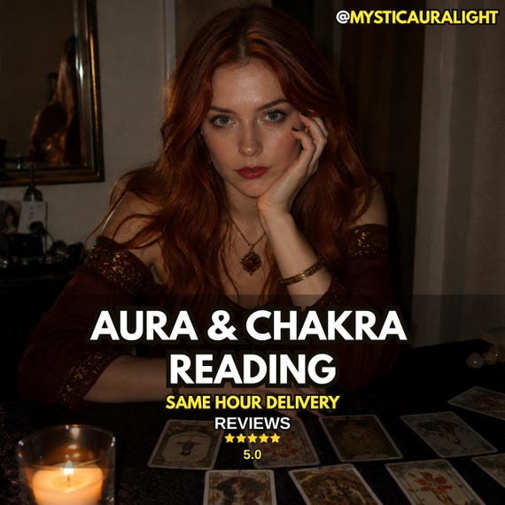 Same Hour Aura Reading: Intuitive Chakra Scan & Energy Insight