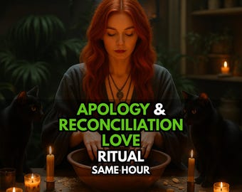 Apology and Reconciliation Love Ritual | Rekindle Lost Love, Restore Contact, Emotional Healing