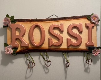 Customizable/Personalized wooden name wall/door/decor,etc.