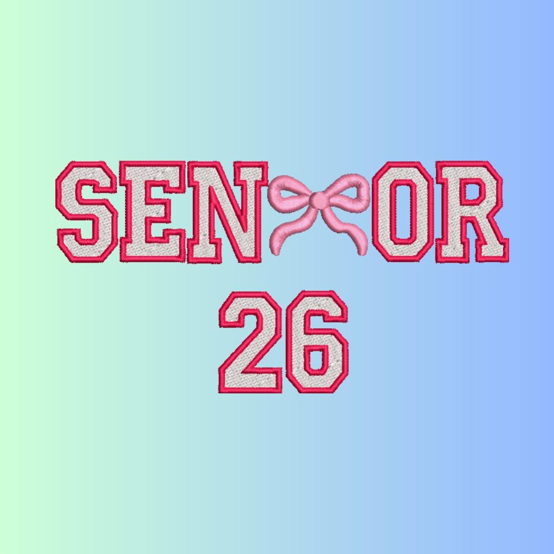 Senior Riban Embroidery Design, Machine Embroidery Files by Allen ...