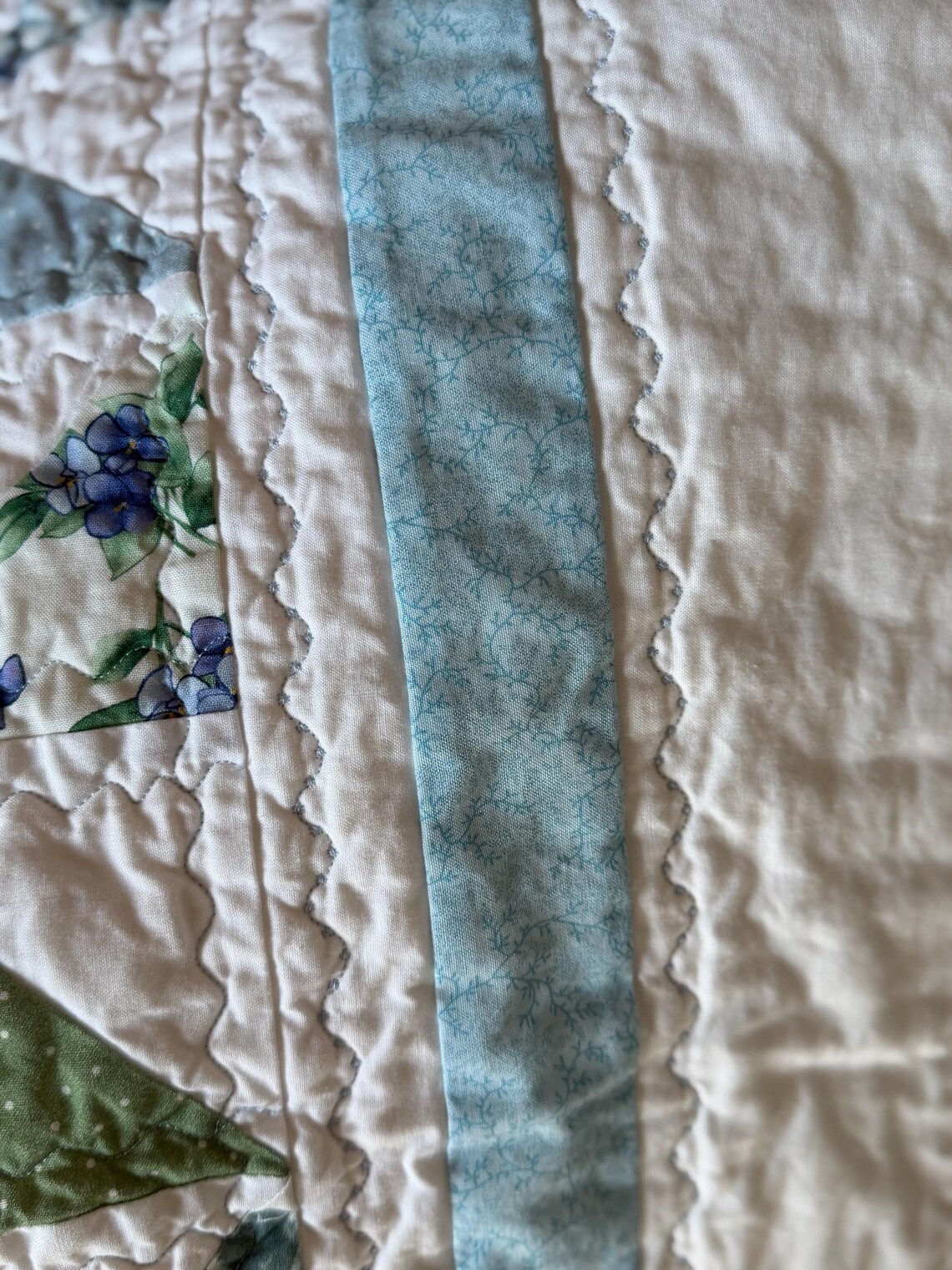 Blue and White Pinwheel Lap Quilt - Etsy