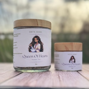 Queen of Hearts Herbal Tea: PMS & Hormone Balance