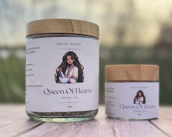 Queen of Hearts Herbal Tea: PMS & Hormone Balance