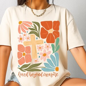 Christian Shirt, Christian Gifts, Inspirational Shirt, Religious Shirt, Bible Verse Shirt, Floral Shirt