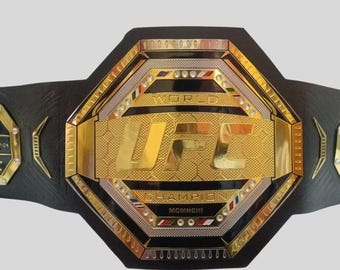 UFC Championship Replica Belt – MMA World Title Belt, Collectible Display & Cosplay Prop