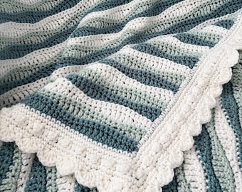 Tide's Treasures Crochet Throw PATTERN (English only)©