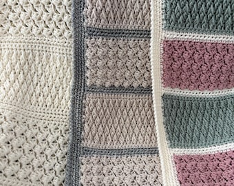 Field and Forest Crochet Baby Blanket PATTERN (English only)©