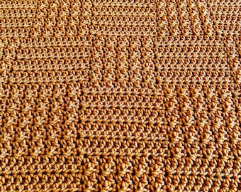 Harvest Checks Crochet Throw PATTERN (English only)©