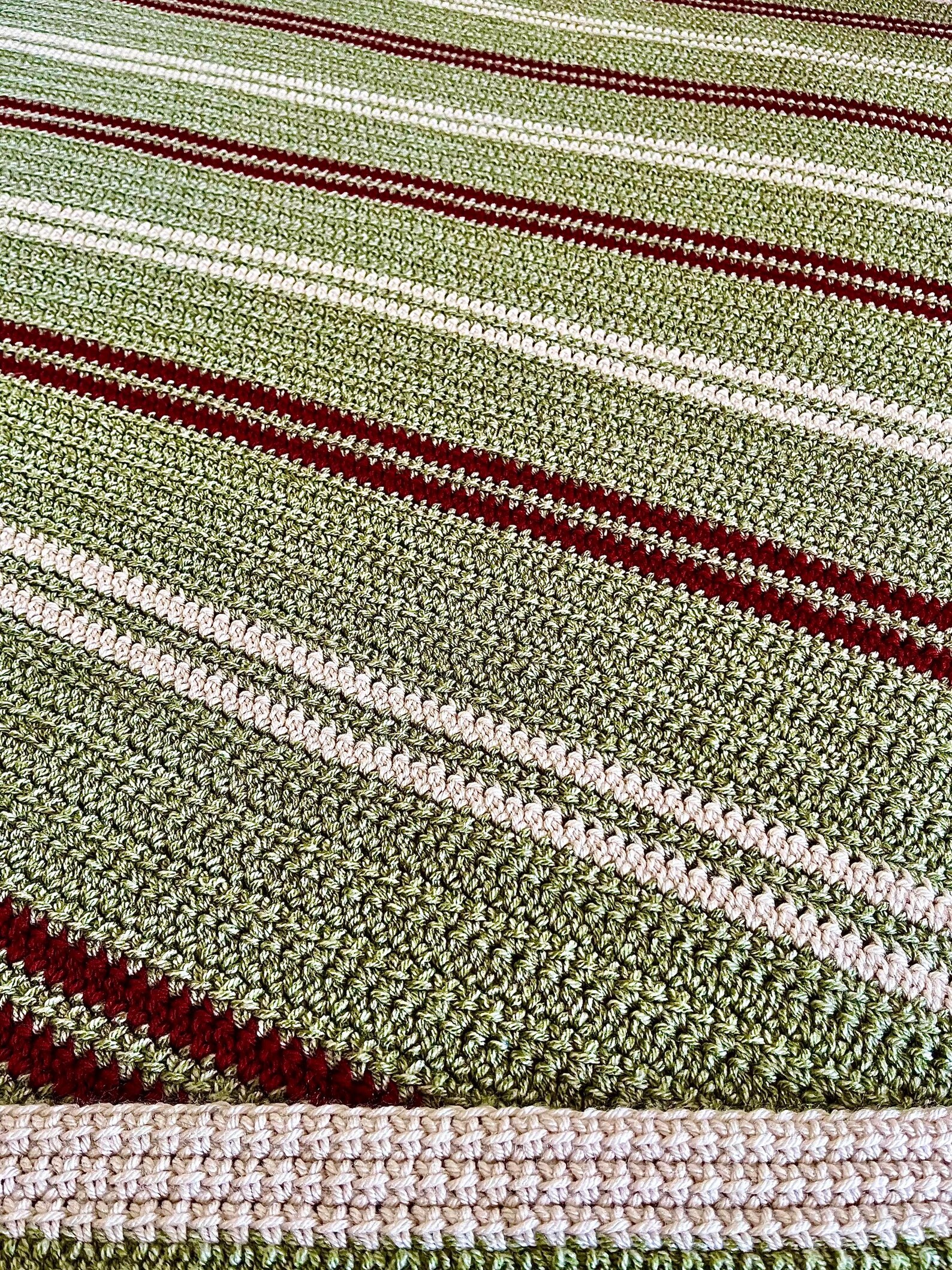 Color Me Cozy Crochet Throw PATTERN, Autumn and Christmas Colorways ...