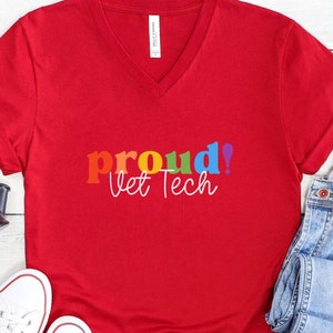 V-Neck Tee LGBTQ Pride Vet Tech Shirt Gift Equal Rights Gay Ally T Shirt Trans Lesbian Pride Support Drag Love is Love Bisexual Rainbow