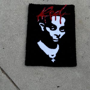 Playboi Carti Whole Lotta Rot Handgetufteter Teppich