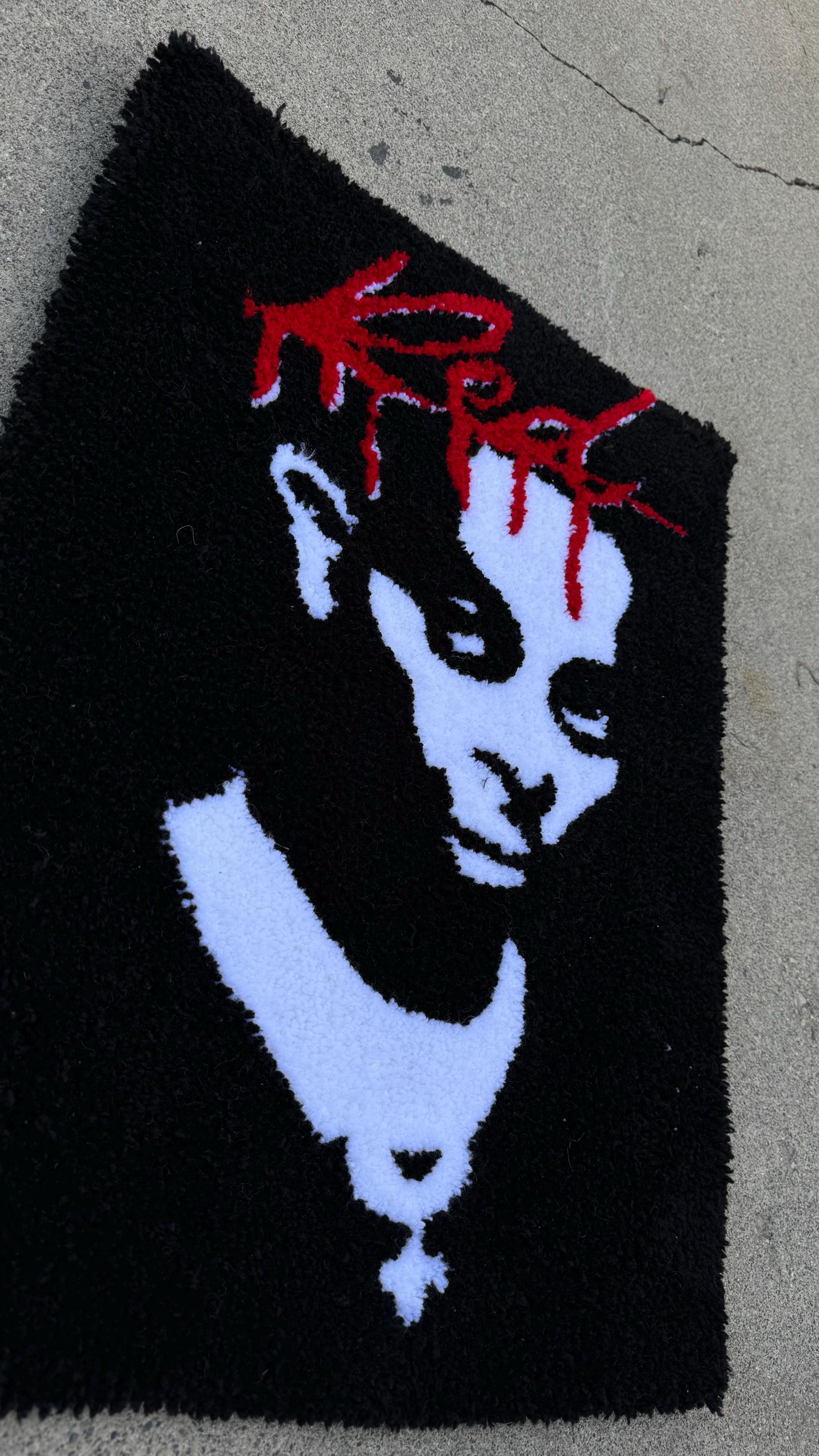 Playboi Carti Whole Lotta Red Hand Tufted Rug - Etsy