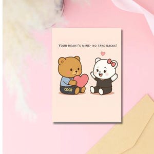 5x7 Inmate Greeting Card – Prison Love Letter, Long Distance Relationship, Handmade, Glossy Outside, Envelope Included