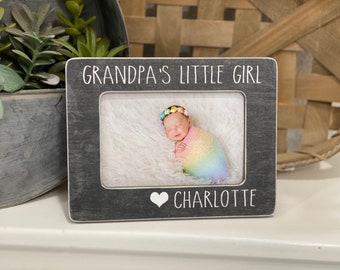 grandpa's girl picture frame