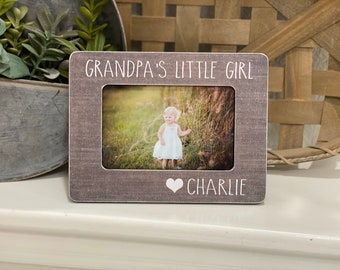 grandpa's girl picture frame