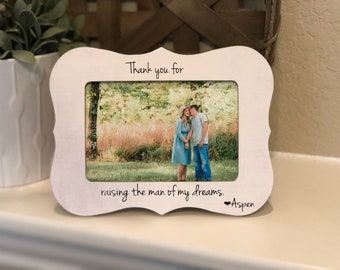 Thank You For Raising The Man Of My Dreams | Wedding Thank You Gift For Mother Of The Groom | Parents Of The Groom Gift