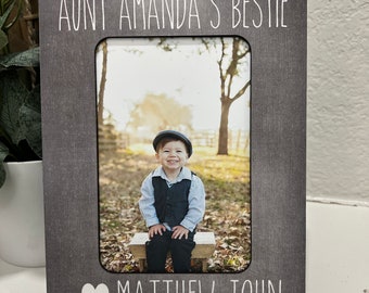 Auntie's Bestie Picture Frame | Aunt Picture Frame |  Gift Aunt | Aunt Picture Frame | New Aunt Gift | Christmas Gift for Aunt