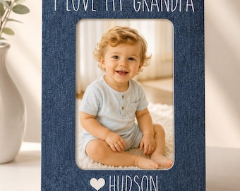 Grandpa Christmas Gift Personalized Grandpa Gift From Grandkids Papa Gift Grandpa Picture Frame Grandfather Gift Idea Custom Photo Frame