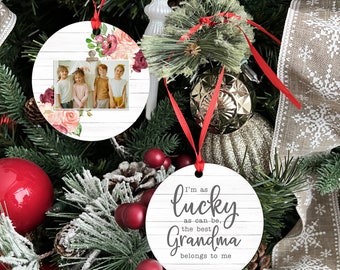 Grandma Christmas Ornament | Gift For Grandma | Stocking Stuffer For Grandma | Future Grandma | Mothers Day Gift | Grandparent Gift