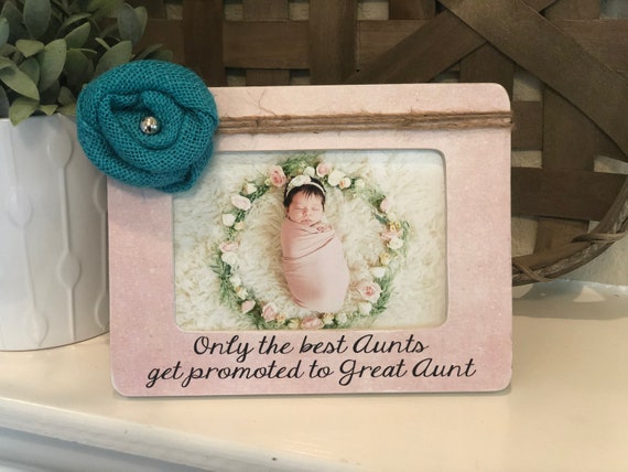 Gift For Great Aunt  Personalized Gift For Great Aunt  Picture Frame For Great Aunt