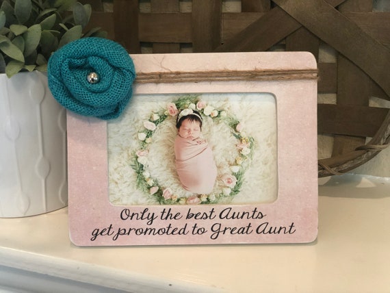 Gift For Great Aunt | Personalized Gift For Great Aunt | Picture Frame For Great Aunt