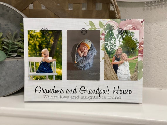 Grandparents  Gift | Grandparents Picture Frame | Grandparents Gift