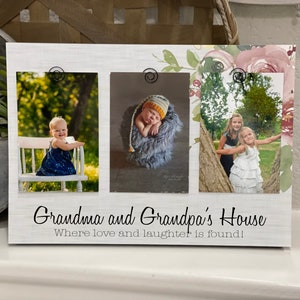 Personalized  Gift For Grandparents  Picture Frame For Grandparents  Personalized Grandparent Gift