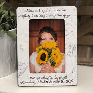 Personalized Wedding Thank You Gift For Parents Of Bride & Groom  There Are Two Gifts That Parents Give Children...