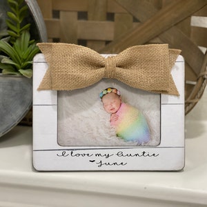Personalized Gift For Aunt  I Love My Aunt Gift  Aunt Picture Frame  Personalized Gift For Aunt