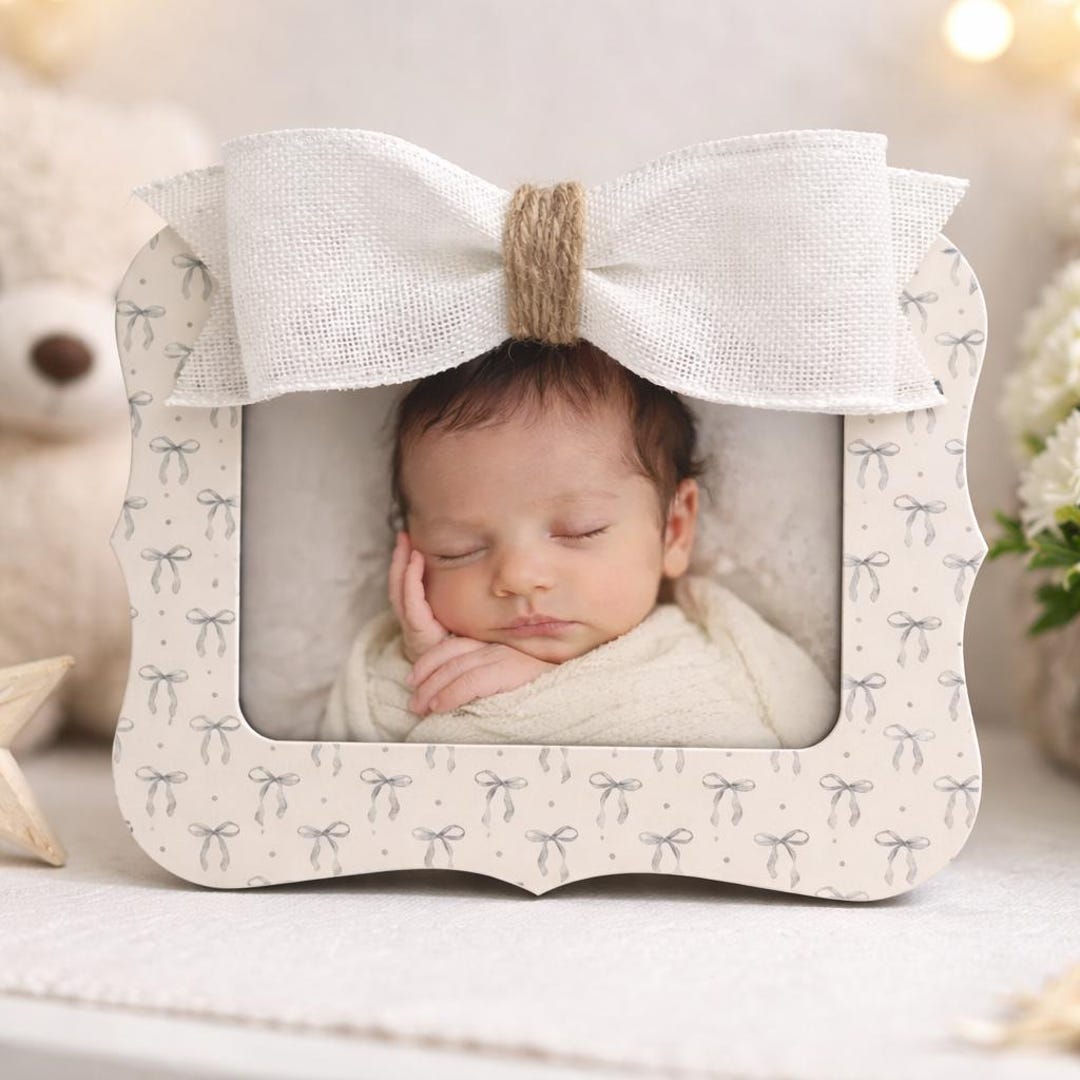 Personalized Baby Picture Frame Gift Idea Newborn Photo Frame Baby ...