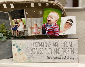 Godparents Gift For Baptism | Godparents Are A Blessing Gift | Personalized Godparents Gift | Baptism Gift | Christening Gift