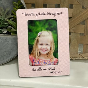 Grandma Gift  Mimi Frame Gift for Grandma Birthday Mimi Gift Personalized Picture Frame Grandma Personalized Gift