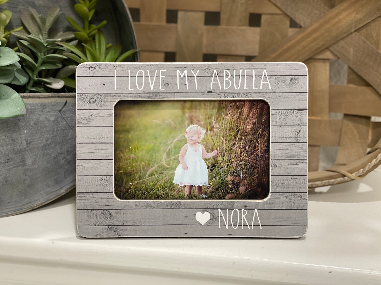 Abuela Gift Christmas Abuela Gift Mimi Frame Gift for Etsy